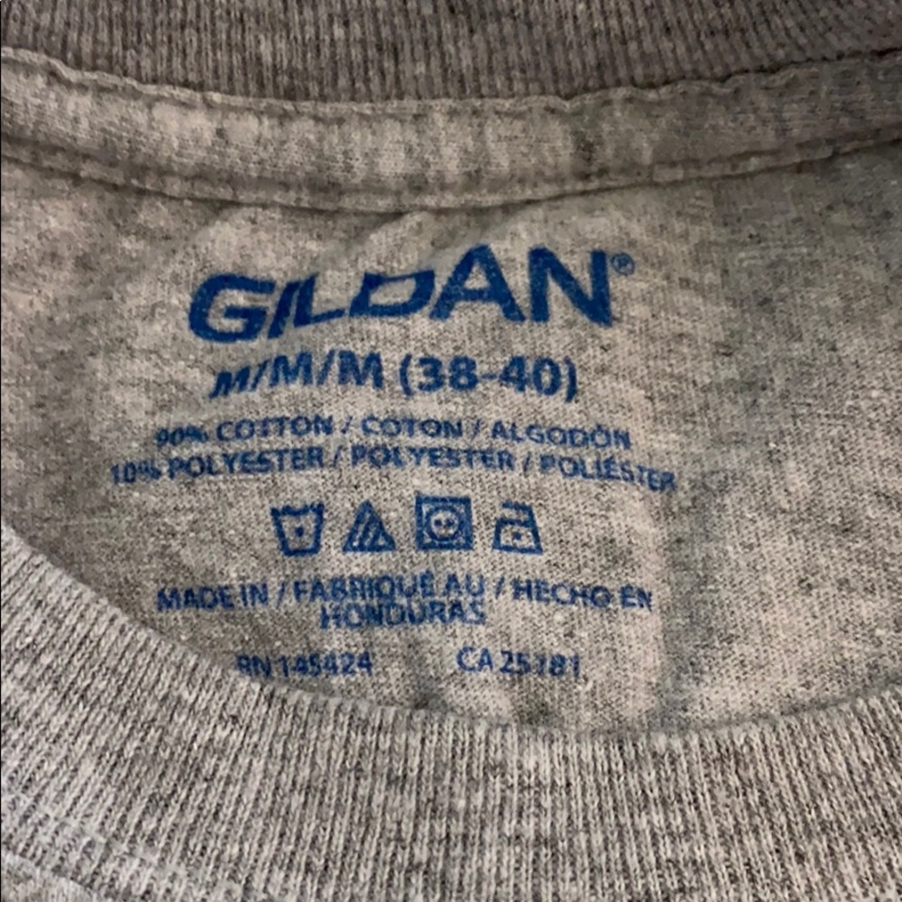 Basic Grey Tee - Picture 2 of 2